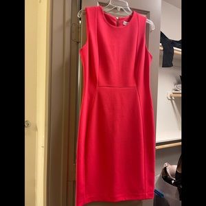 Calvin Klein pink dress size 10 like new condition